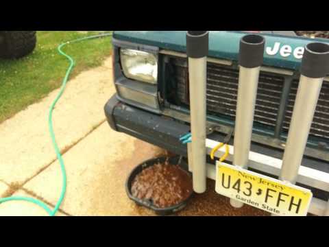 95 Cherokee Cooling System Flush and Starter Replacement