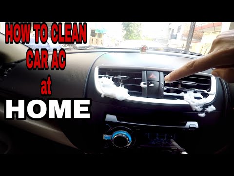 How to clean your CAR AC at Home easily