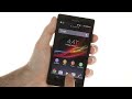 Sony Xperia Z user interface demo