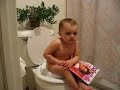 funny video new 2013 clips 26.Baby toilet moment.LOL