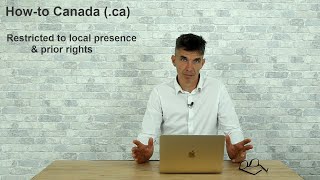 How to register a domain name in Canada (.ca) - Domgate YouTube Tutorial