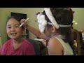 Madison's Easter tutorial with a special guest!