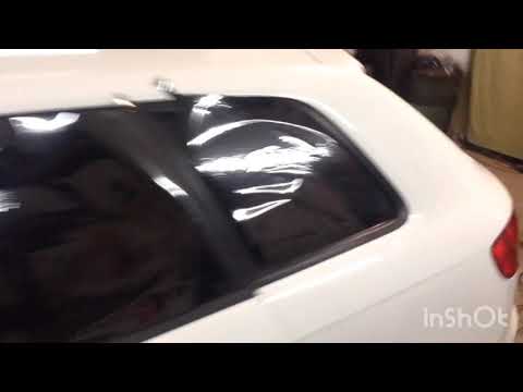Audi A3 TFSI тонировка легкий урок по тонированию стекол!