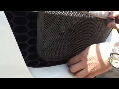 Установка защитной сетки радиатора на Great Wall Hover H5 black