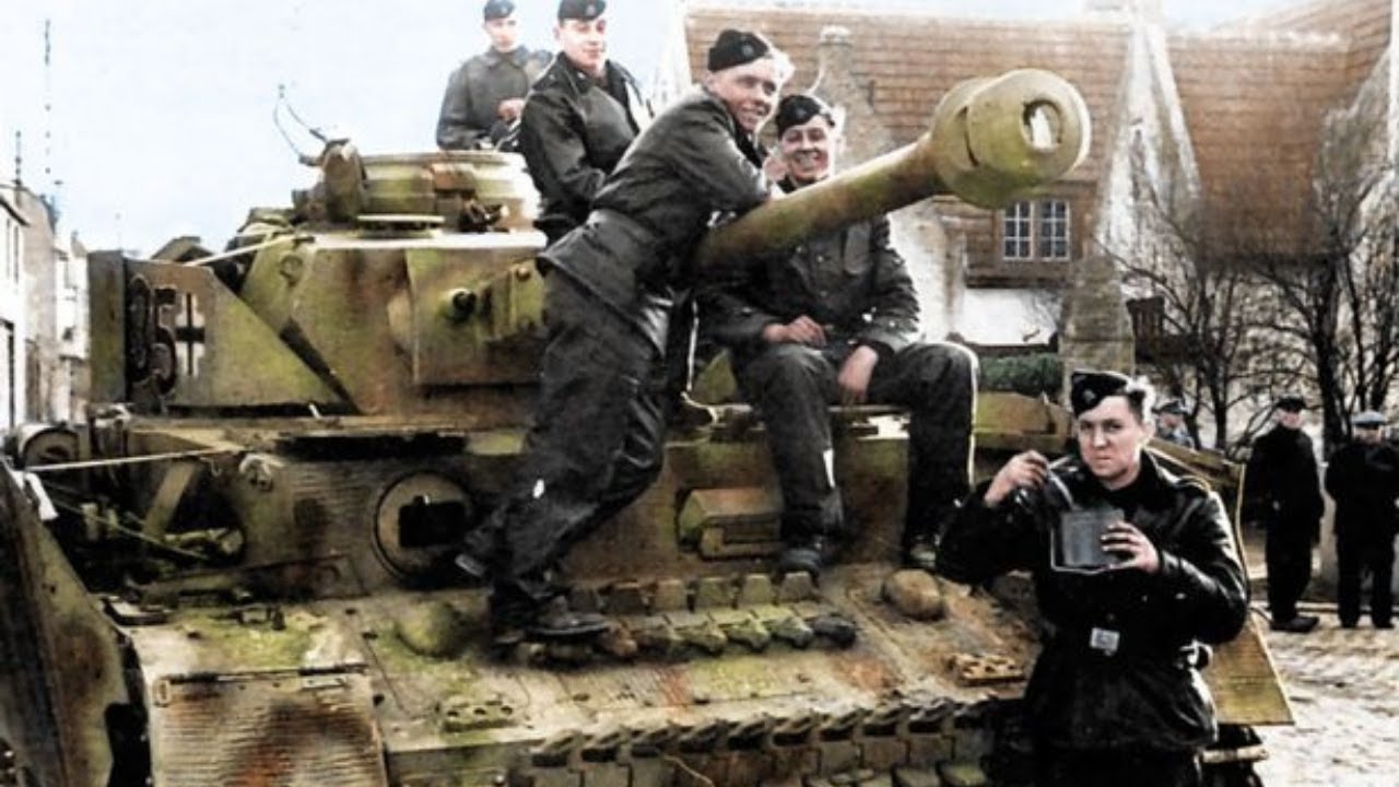 Panzer & Crew & Troops – Rare Archive Footage