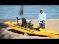 Rob Wendel fishes from Hobie Mirage Pro Angler 14.