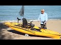 Rob Wendel fishes from Hobie Mirage Pro Angler 14.