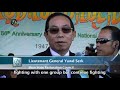 Shan leader calls for peace in Burma