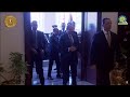 الرئيس #السيسي يصل إلى مركز المنارة للمؤتمرات لافتتاح فعاليات مؤتمر ومعرض (ايجبس 2024)