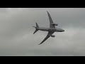 Impressive Qatar Airways Boeing 787 Dreamliner Display, Farnborough.
