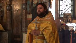 Проповедь иеромонаха Зотика (Гаевского) в Неделю 21-ю по Пятидесятнице 