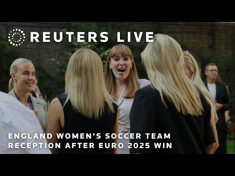 England Lionesses celebrate Euro 2025 win