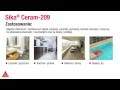 Sika - Klejenie płytek ceramicznych - Sika Ceram-209
