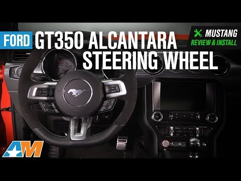 2015-2017 Mustang Ford GT350 Alcantara Steering Wheel Review & Install