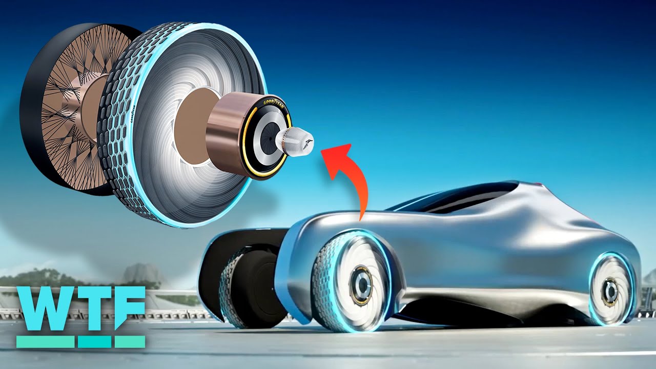 The Concept Tire of the Future can Repair itself
