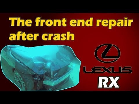 Lexus RX. Body repair. Ремонт кузова.