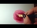 Painting A Rose, Eine Rose Malen Mit Acrylfarben