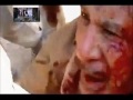 Muammar Al Gaddafi death metal object in his head