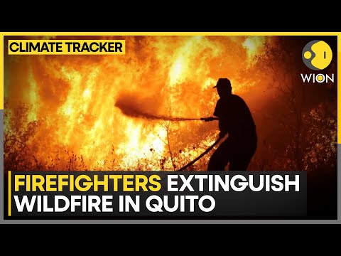 Ecuador Forest Fires Raging