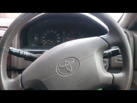 Emplacement du cardan d'arbre de direction Toyota Previa