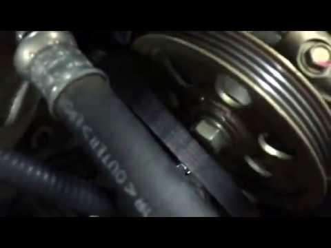 2003 Acura TL with a worn out power steering pump bearing