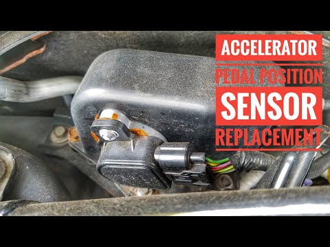 HOW TO REPLACE APPS PEDAL POSITIONING SENSOR ACURA TL TSX 2004-2008 TUTORIAL P2128 P2138 P2122 P2123