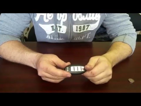 HOW TO REPLACE YOUR KEYLESS REMOTE BATTERY ON ANY NISSAN OR INFINITI VEHICLE.