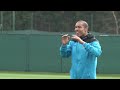 TOP CORNER! Nigel De Jong free kick and celebration dance - INSIDE TRAINING - HD