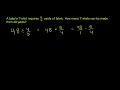 Dividing Fractions Word Problem