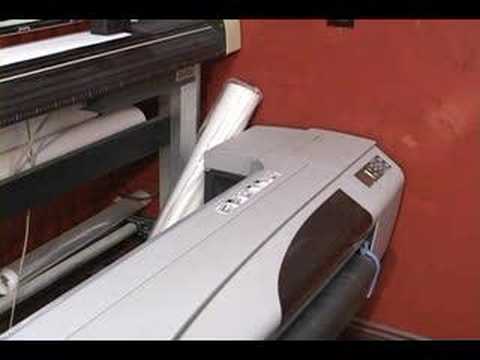 How to operate the HP DesignJet 500. Duration: 4:40. Total Views: 39,341