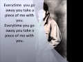 Paul Young -Everytime you go away with lyrics