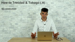 How to register a domain name in Trinidad and Tobago (.name.tt) - Domgate YouTube Tutorial