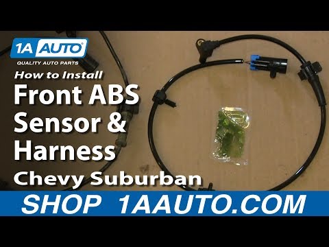 Where in Chevrolet Astro is abs sensor