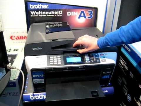 Brother MFC-6490CW 6490 USB-Druck Www.okm2000.de (Bayreuth Drucker MFP).AVI