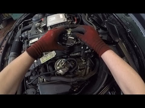 Mercedes-Benz C 220 CDI (OM651) - Changing the Diesel Filter