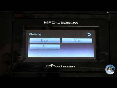 How To Do Head Cleaning On A Brother MFC-J825DW Printer