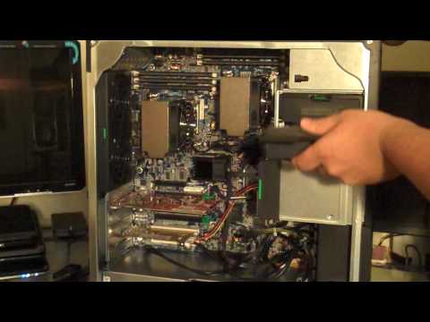 Checking Out The Insides Of The HP Z600 Workstation