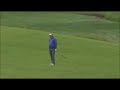 Carl Pettersson US Open 2013 Merion Ball Is Hit By Another Ball During Mid Swing Rule 18-5 HD