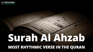Most Rhythmic Verse in the  Quran Al Ahzab Verse 35 x 100 Times | Beautiful Recitation