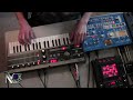 Skrillex - Scary Monsters and Nice Sprites LIVE Synth Cover (Vox Atomic)