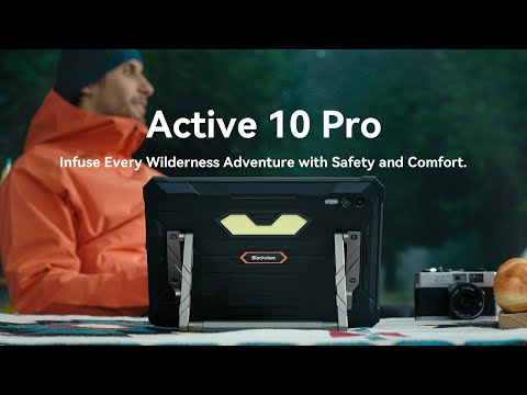 Blackview ACTIVE 10 PRO robusten tablični računalnik, 10.95", 5G, 12GB+512GB, črno oranžen (Black Orange)