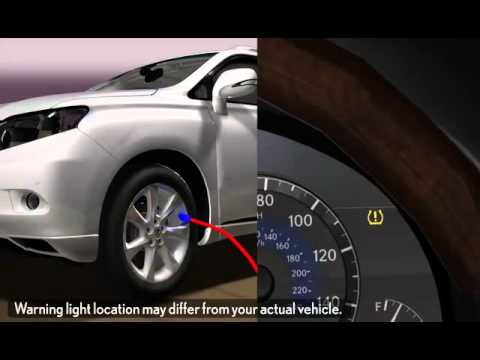 Lexus Tire Pressure Warning System 2010-2011 Quick Guide