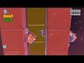Super Mario 3D World: Champion's Road Speedrun No Power-ups 247 Second With Toad!!!