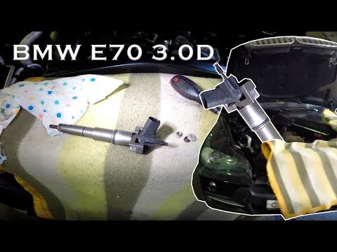 BMW x5 e70 3.0d нет давления в топливной рампе, замыкание форсунки