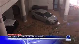 DEVASTACION CATASTROFICA EN PUERTO RICO POR HURACAN MARIA DE CATEGORIA 4