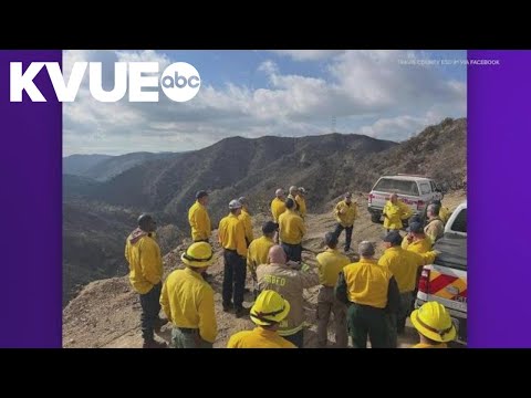 Texas Heroes Return from Wildfires