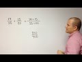 Multiplicación de números fraccionarios