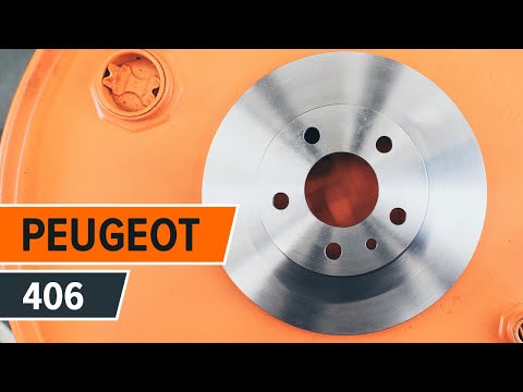 Как да сменим задни спирачни дискове и спирачни накладки на PEUGEOT 406 ИНСТРУКЦИЯ | AUTODOC