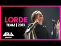 Lorde - Team, 2013 ARIA Awards