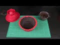 How to Make a Giant Chocolate Cupcake Case / Patty Pan - Giant Cupcake Basics 1